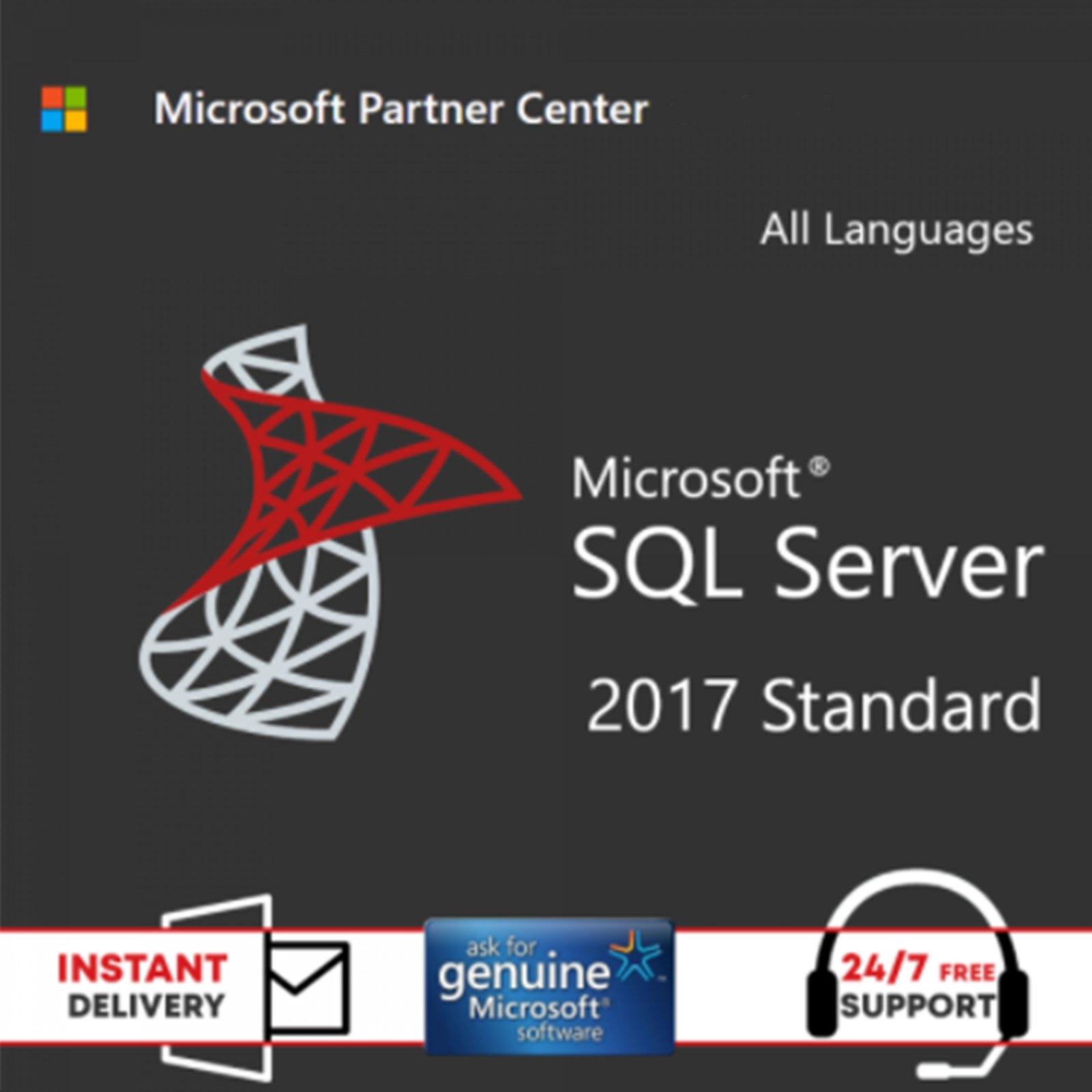 Microsoft SQL Server 2017 Standard Rafox Software