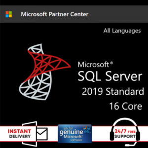 Microsoft SQL Server 2019 Standard 16 Core